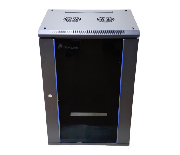 Extralink Szafa rack 18U 600x450mm czarna wisząca EX.14367 - 489491 - zdjęcie